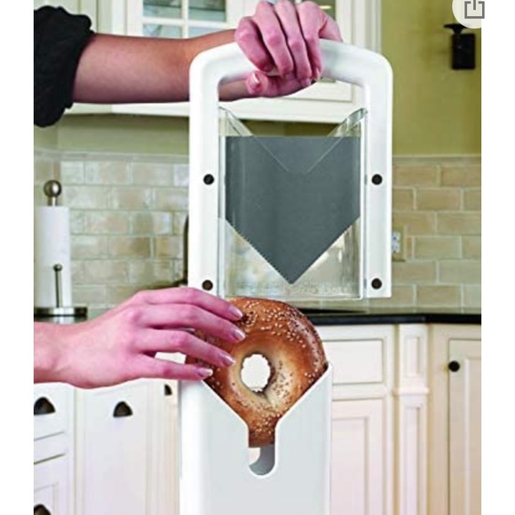 The Original Bagel Guillotine Universal Slicer - Picture 3 of 16